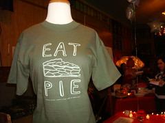 Tees for Sale at Pie day celebration