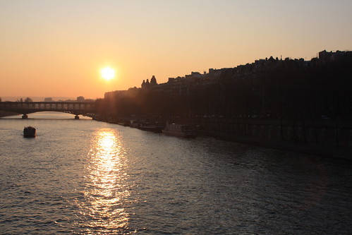 Sunset over the Seine 1 