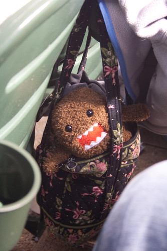 Domo-kun was at the game too