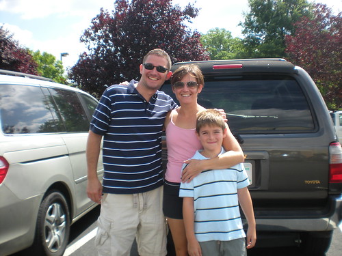 With DJ and Mason: June 2009