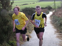 David and Chris finishing Leg 3