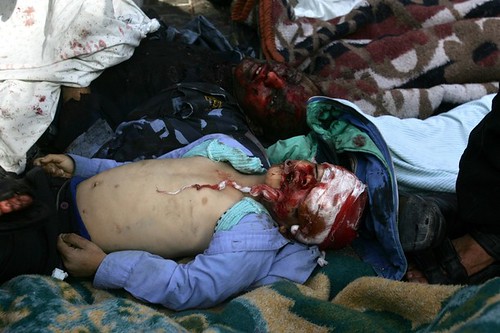GAZA HOLOCAUST by ma7dood.