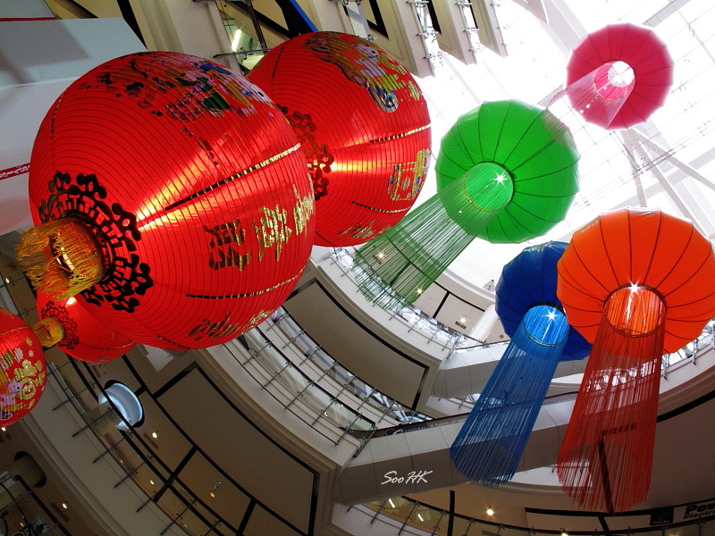 Chinese New Year Decoration @ Central World, Bangkok, Thailand