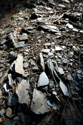 Rock Shards at Cascade Falls