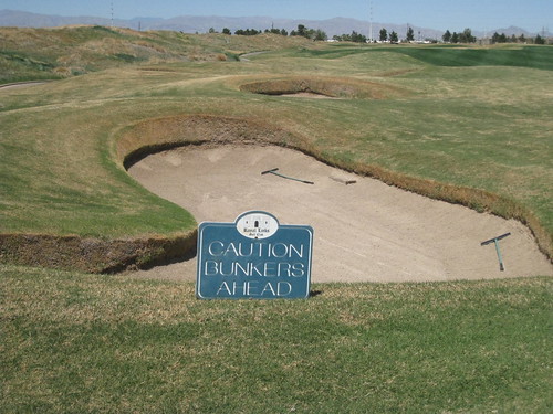 Caution - Bunkers Ahead