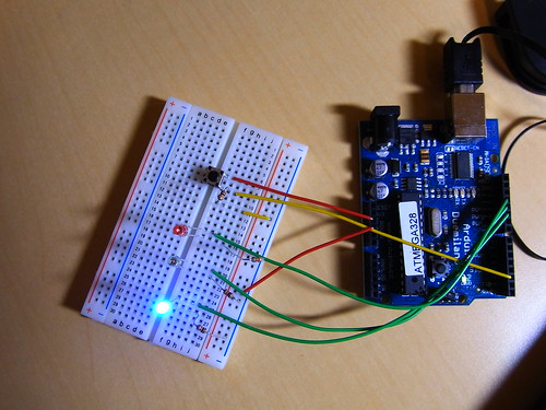 Arduino Switch LED Circuit