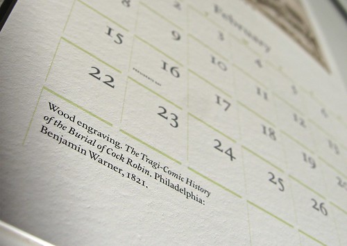 2009 Rare Book Calendar from 42-line