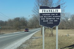 Franklin, Ohio Historical Sign