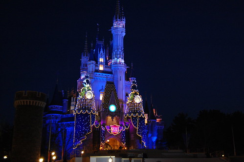 DisneyCastleNight1