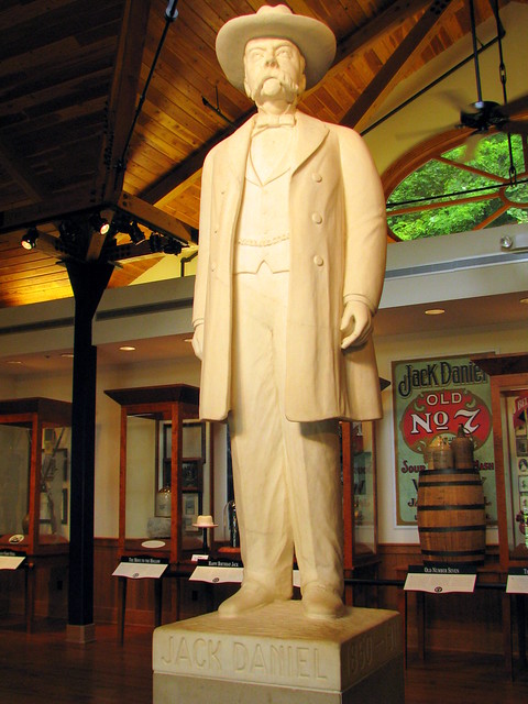 The Original Jack Daniels Statue