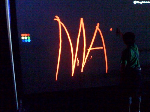 Maker Faire 2010: Digital Graffiti Wall