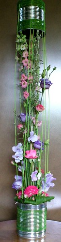 Bouquet Vertical en boites