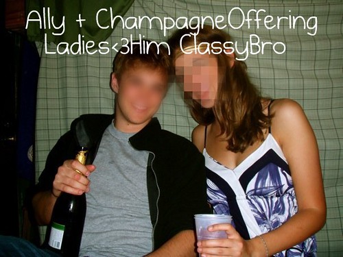 Classy ChampagneBro + Ally by you.