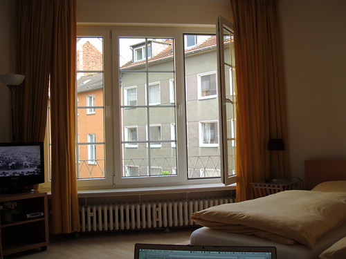 View from my Mac, Düsseldorf version