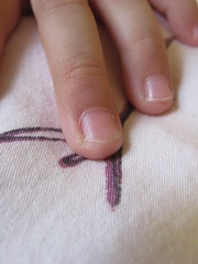 20090412-zozo小傷傷的新指甲