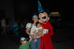 Picture with Mickey Mouse