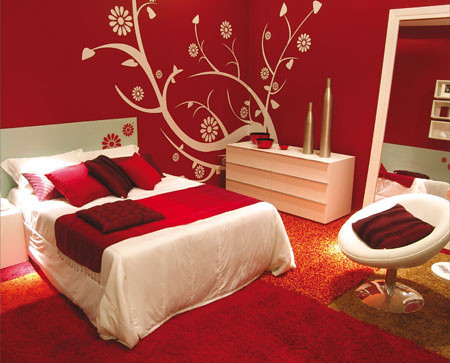 Decoração: quarto dos sonhos: vermelho e branco por Jehhhhhhh.