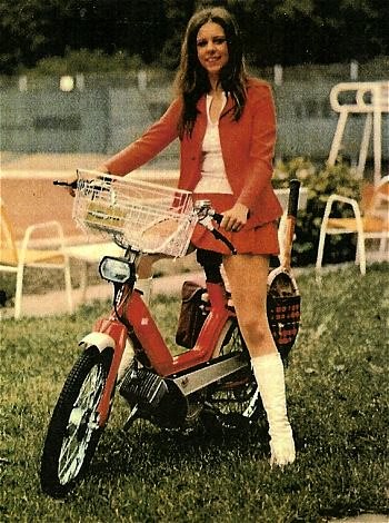 moped girl