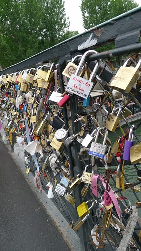 Love Locks on the Archbishop's Bridge