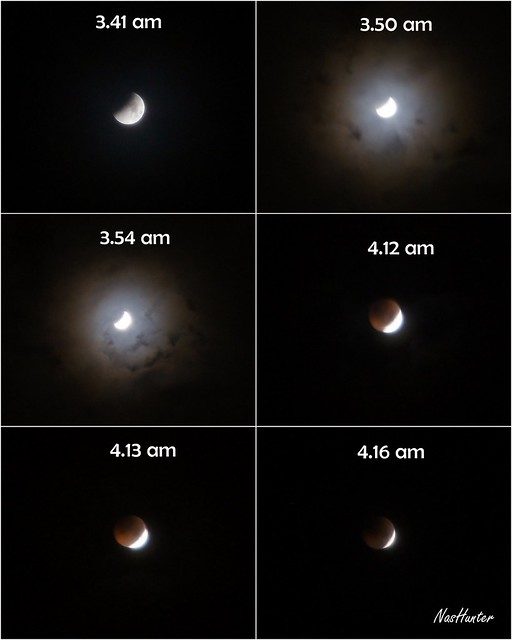 Gambar Gerhana Bulan Penuh 16 Jun 2011