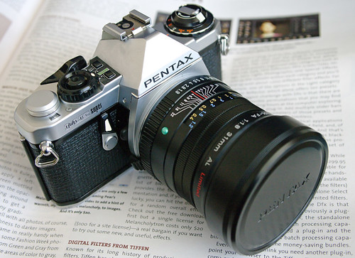 Pentax ME Super and FA 31mm F1.8 lens