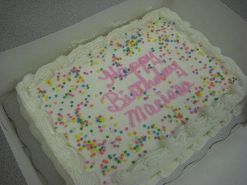 Board Birthday Cake