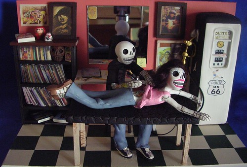 Ironing · Day of the Dead Tattoo Shop