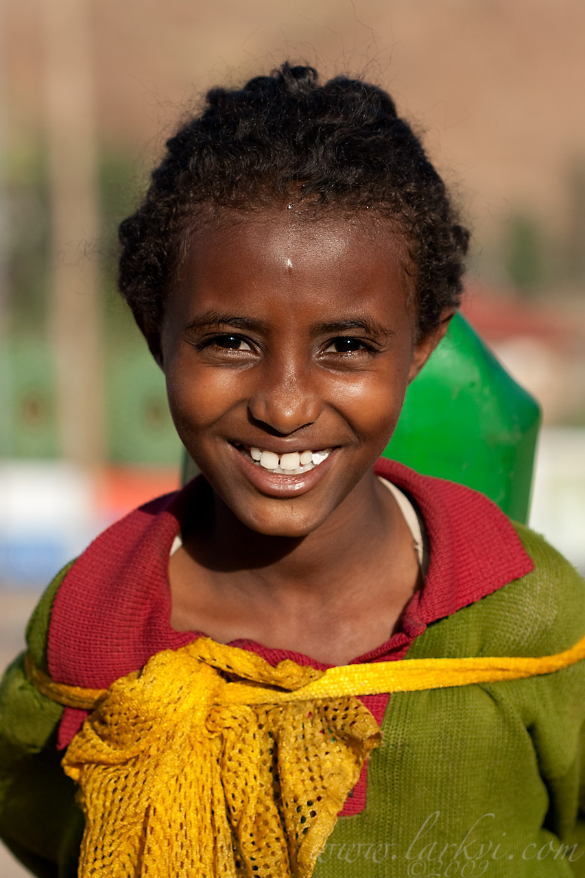 Water-bearer #1, Axum, Tigray, Ethiopia, April 2009