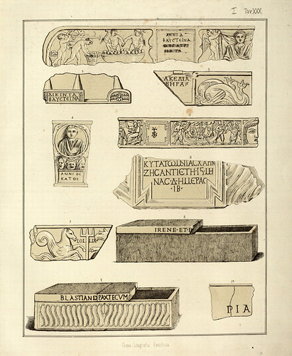 006- Inscripciones de las catacumbas 2-La Roma sotterranea cristiana - © Universitätsbibliothek Heidelberg