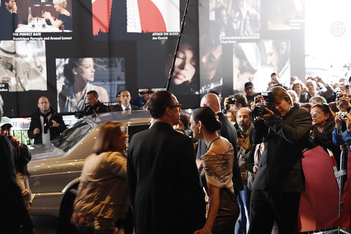 Van Damme mobbed at Cannes Film Festival 2010
