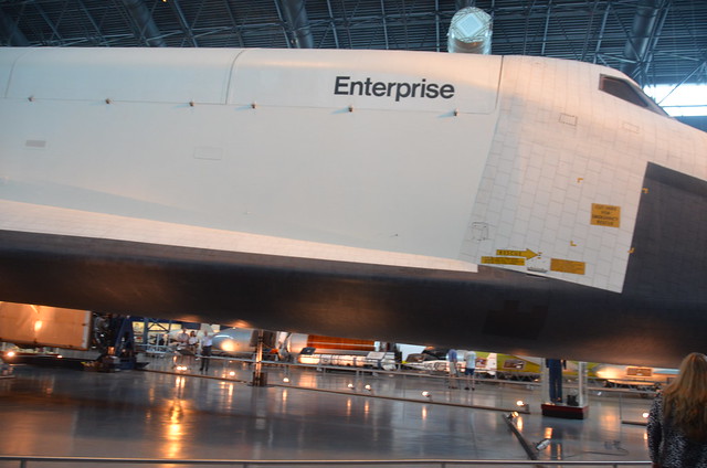 Steven F. Udvar-Hazy Center: Space Shuttle Enterprise (starboard view)