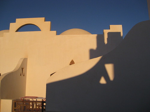 Sunrise at the hotel in Dahab