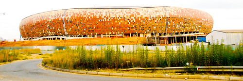Thumb La inauguración y Final del Mundial de Fútbol 2010 será en el estadio FNB Soccer City de Johannesburgo