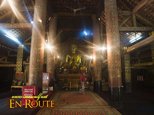 Wat Xieng Thong Interiors