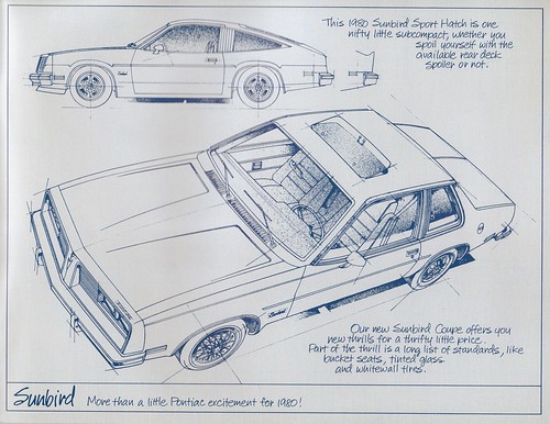 Pontiac Sunbird 1980. 1980 Pontiac Sunbird