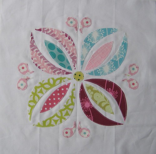 VIBees block for Tracey by Poppyprint