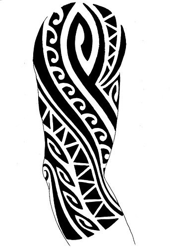 Tattoo Maori Tags