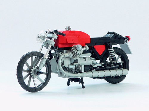 Guzzi V7 Sport. Lego Moto Guzzi V7 Sport