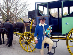 Colonial Williamsburg Carriage Driver