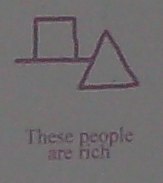 These people are rich (Hobo sign)