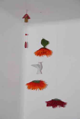 hummingbird ceiling mobile