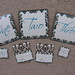 Damask with Blue Wedding Table Numbers, Place/Escort Cards & Favor Tags <a style="margin-left:10px; font-size:0.8em;" href="http://www.flickr.com/photos/37714476@N03/4639024215/" target="_blank">@flickr</a>