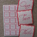 Pink & Orange Damask Wedding Table Numbers & Favor Stickers <a style="margin-left:10px; font-size:0.8em;" href="http://www.flickr.com/photos/37714476@N03/4639634752/" target="_blank">@flickr</a>