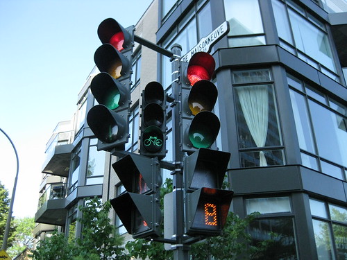 Clutch of traffic lights