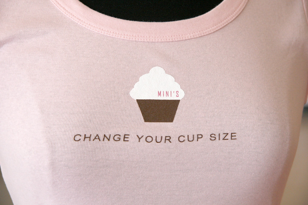 change your cup size t-shirt