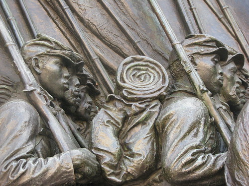  Memorial to Robert Shaw and the 54th Massachusetts Regiment 