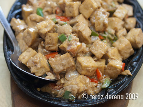 Sizzling Tofu (Php 179.30)