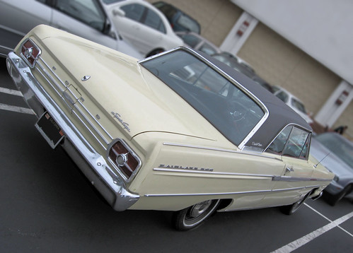 1965 Ford Fairlane Sports Coupe rear 3q