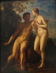 "Adam and Eve" - Adriaen van der Wer...