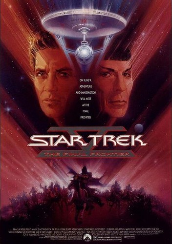 Star Trek V: The Final Frontier, star trek wallpapers, startrek enterprise voyage, Star trek movie poster